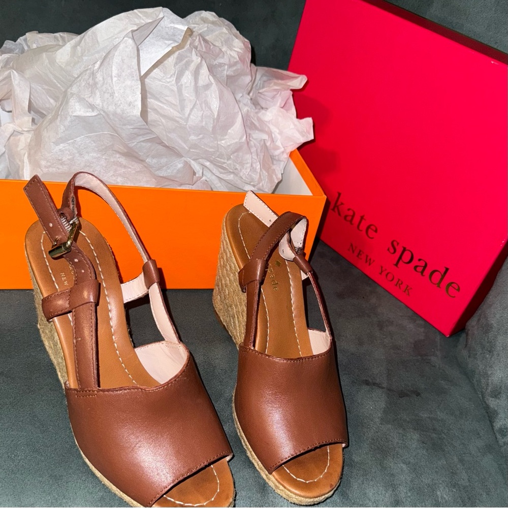 Kate Spade Brown wedge